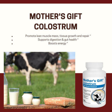 Roex Mother's Colostrum Capsule, 120 Count – Immune Support & Gut Health