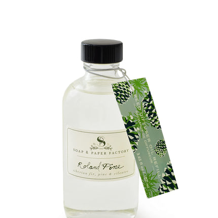 Roland Pine 3.65 oz Reed Diffuser Refill | Soap & Paper Factory