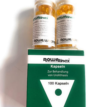 Rowatinex Capsules 100 by Rowa — Natural Kidney Stone Support