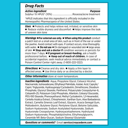 Roycederm Rosacea Treatment with Azelaic Acid – Redness Relief & Corrector for Sensitive Skin