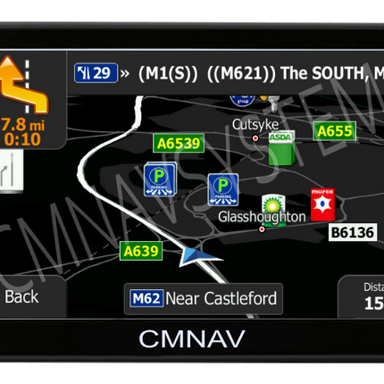 7" CMNAV TRAFFIC Truck (LIVE TRAFFIC, ANDROID, Wi-Fi)