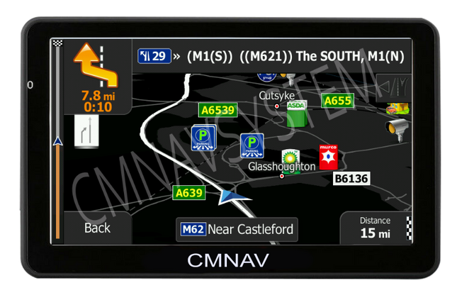 7" CMNAV TRAFFIC Truck (LIVE TRAFFIC, ANDROID, Wi-Fi)
