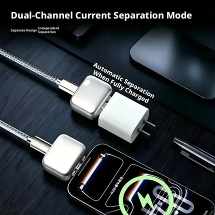 Type-C 140W Auto Disconnect Charger Adapter, Fast Charging