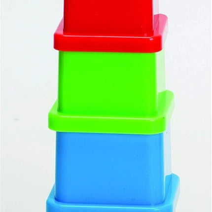 Bathtime Play Set – Nesting Cups, Boats, Sailors & Fish Bath Toy Set