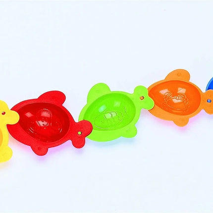 Bathtime Play Set – Nesting Cups, Boats, Sailors & Fish Bath Toy Set