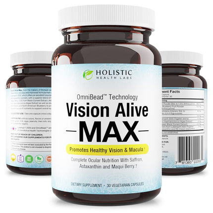 Vision Alive Max with Lutemax 2020 – 8 Natural Eye Support Ingredients