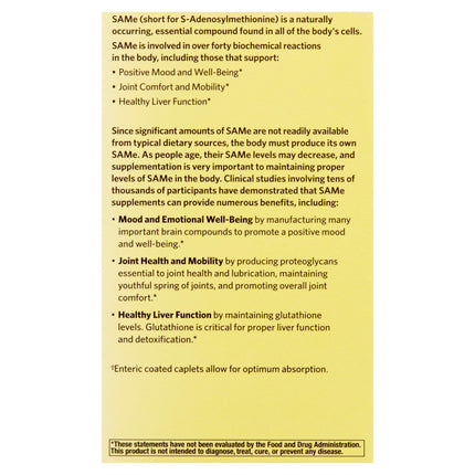 Same 400MG 40 Caplets - CoQ10 for Heart Health and Cellular Energy