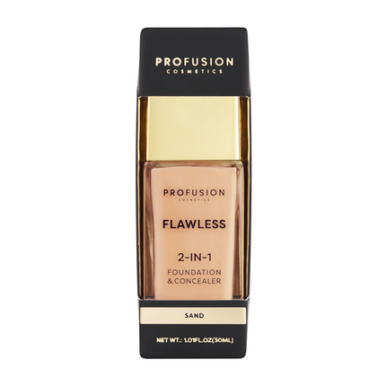 FLAWLESS 2-IN-1 FOUNDATION AND CONCEALER