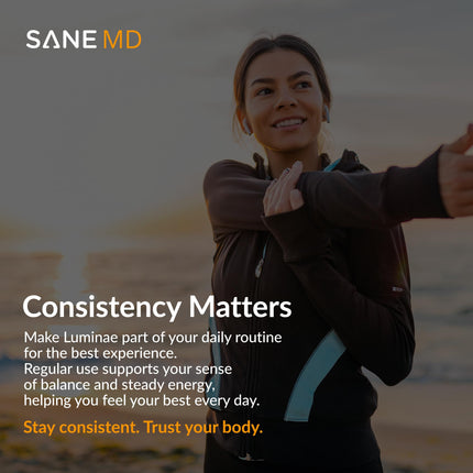 SANE MD Luminae 7-Keto DHEA Supplement - Lower Set-Point Weight (15 Count)