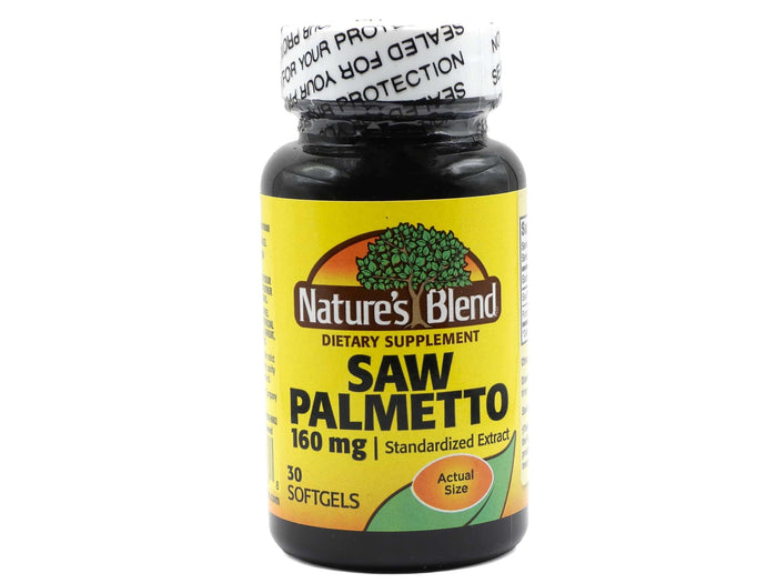 Saw Palmetto 160 mg 30 Sgels | Nature's Blend