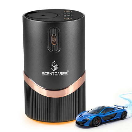 Scentcare Waterless Diffuser – Warm LED, Auto Power-Off, 4 Mist Modes