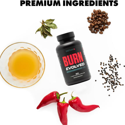 Sculpt Nation Burn Thermogenic Fat Burner for Men & Women – Daytime Metabolism Booster | Capsimax, Chromax, Patented Ingredients | 60 Veggie Pills