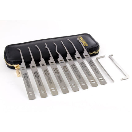 SERENITY Beginners Lock Pick Set + Leather Wallet