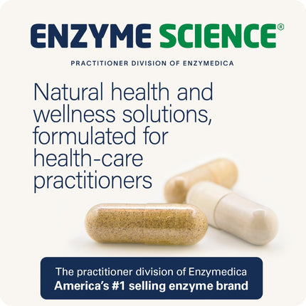 Enzyme Science Serrapeptase Pro, 120 Capsules – Serratiopeptidase Supplement for Sinus, Immune & Cardiovascular Support