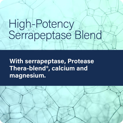 Enzyme Science Serrapeptase Pro, 120 Capsules – Serratiopeptidase Supplement for Sinus, Immune & Cardiovascular Support