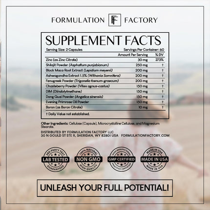 Formulation Factory She's Obsessed: 10-in-1 Hormone Balance Maximizer – 240 Count (Pack of 2)