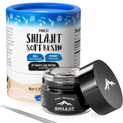 Shilajit by Pure Himalyan Shilajit ® — Grade A Himalayan Soft Resin, 50ml