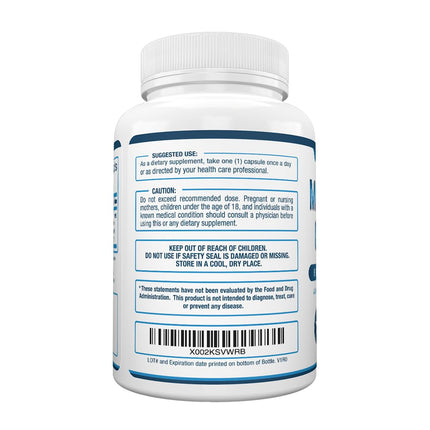 Purely Optimal Magnesium Complex — 6 Forms (Glycinate, Citrate & Malate) | Sleep, Stress & Muscle Support | 120 Caps