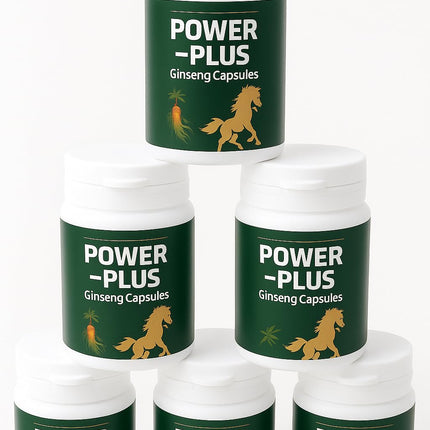 Skydia Power Plus Super - Ginseng Root Korean Red Ginseng Capsule (36 Capsule, Regular) | POWER-PLUS Botanical Blend