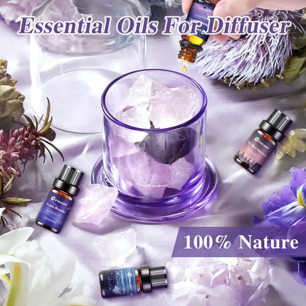 Sleep Essential Oils & Diffuser Blends for Home | Relax, Stress Relief, Fresh Breathe, Sweet Dreams