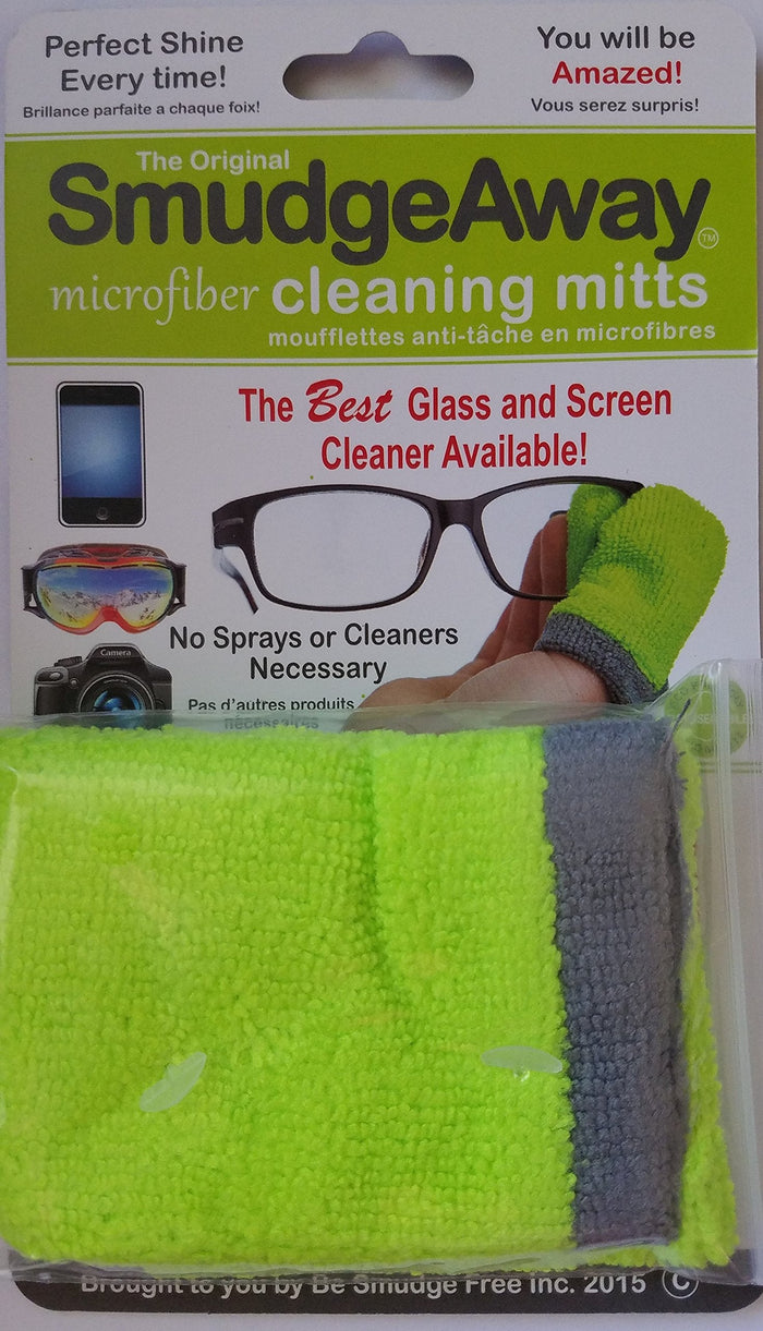 SmudgeAway Microfiber Cleaning Mitt – 1 Pack
