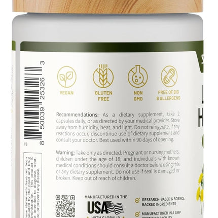 Snap Supplements Liver Health & Detox – 60 Vegetarian Capsules (2-Pack)