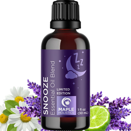 Sleep Essential Oil Diffuser Blend – Snooze with Lavender, Chamomile & Cedarwood