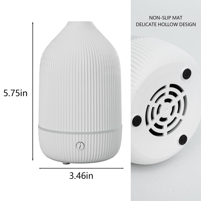SOICARE 100ML Mini Essential Oil Diffuser — USB Powered, 7 Color LED
