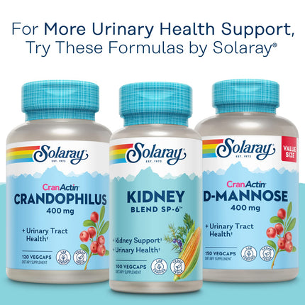 Solaray Cranactin Cranberry AF Extract Capsules 400 mg – 180 Count