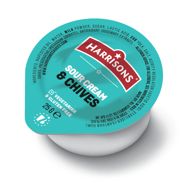 Sour Cream & Chive Dip | Case of 100 | Bulk Catering Supply