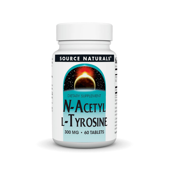 Source Naturals N-Acetyl L-Tyrosine 300 mg - 60 Tablets