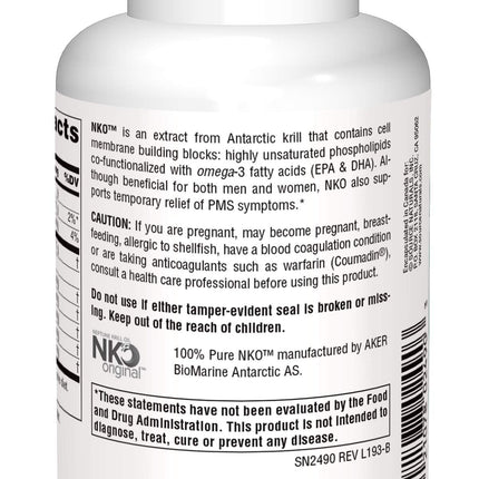 Source Naturals NKO Neptune Krill Oil 1000 mg – Heart Health, 90 Softgels