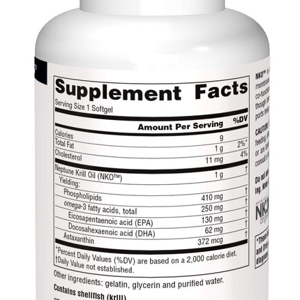 Source Naturals NKO Neptune Krill Oil 1000 mg – Heart Health, 90 Softgels