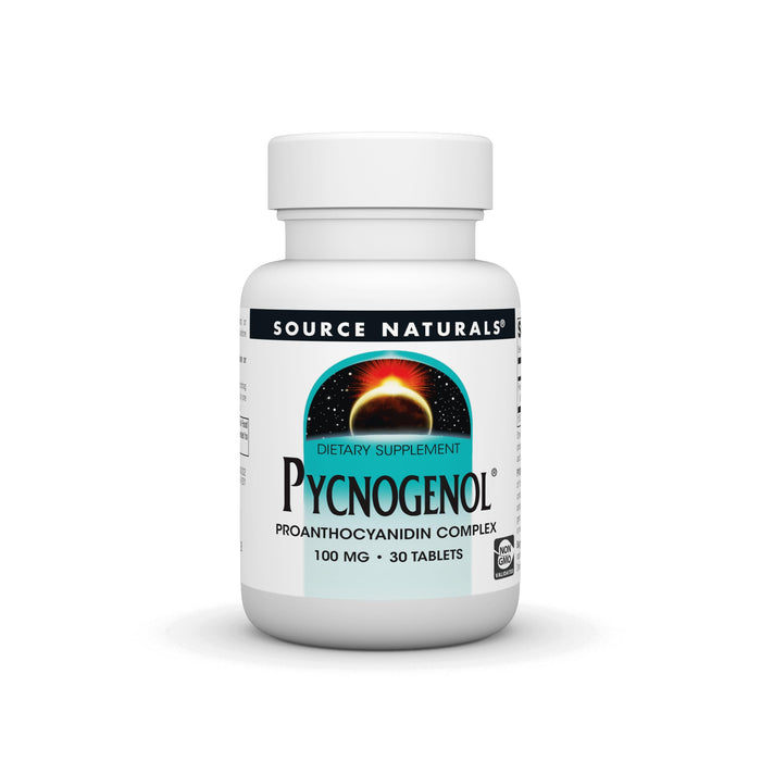 Source Naturals Pycnogenol 100 mg Proanthocyanidin Complex - 30 Tablets