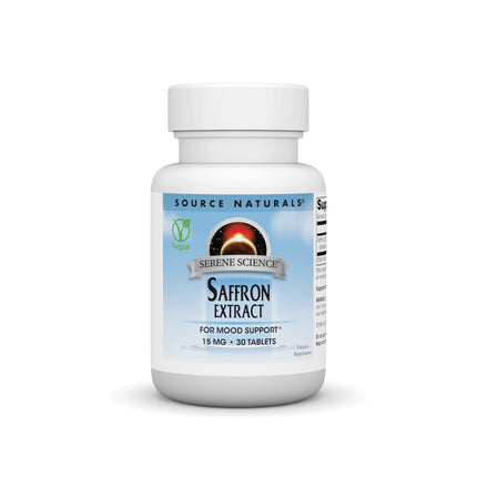 Source Naturals Serene Science Saffron Extract for Mood Support* (30 Tablets)
