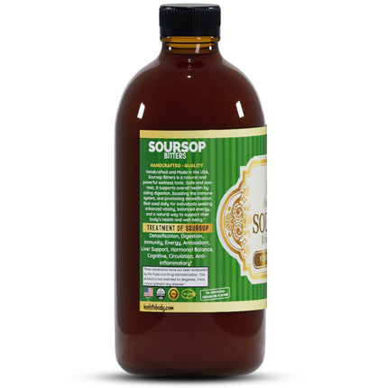 Organic Soursop Living Bitters  - Wellness Blend 500ml