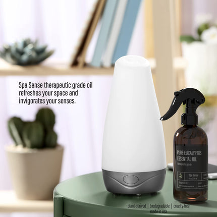 Spa Sense Pure Eucalyptus Shower Mist – 8oz Eucalyptus Essential Oil Spray