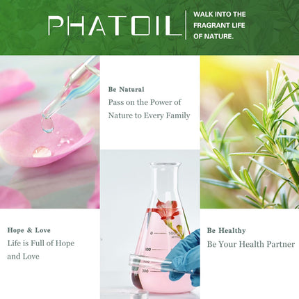 Spearmint Essential Oil 30ml | PHATOIL Pure Aromatherapy for Diffusers & DIY