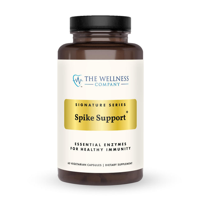 The Wellness Company Spike Support | Nattokinase, Dandelion Root & Black Sativa – 60ct