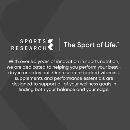 Sports Research Magtein Magnesium L-Threonate Capsules – Brain Health & Cognition