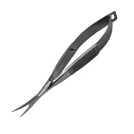Cuticle & Eyebrow Spring Micro Scissors - Curved