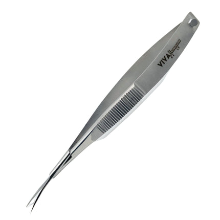 Cuticle & Eyebrow Spring Micro Scissors - Curved