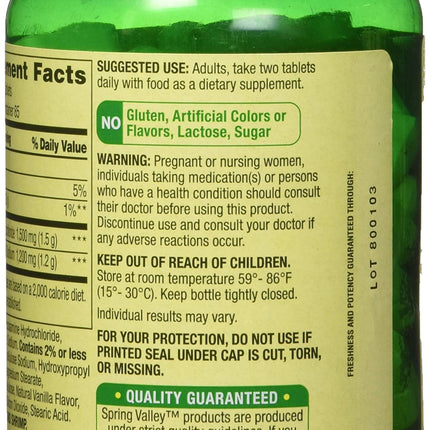 Spring Valley Glucosamine Chondroitin Triple Strength – 340 Tablets Twin Pack