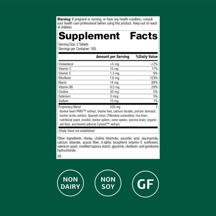 Cardio-Plus GF by Standard Process Inc. – Heart Health & Circulation Support – 330 Tablets
