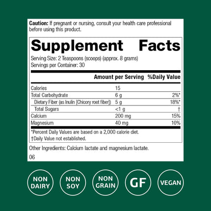Standard Process Prebiotic Inulin – Gut Health & Immune Support