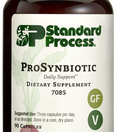 Standard Process ProSynbiotic - Whole Food Digestive & Immune Support, 90 Vegetarian Capsules