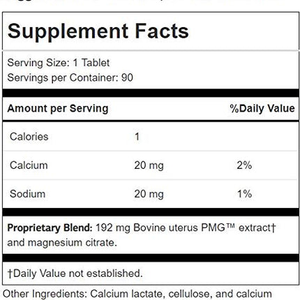 Standard Process - Utrophin PMG® 90 tabs | Ovarian Support