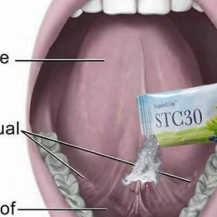 STC30 Superlife 4 Packs (15 Sachets/Pack) – Sublingual Stem Cell Health Supplement