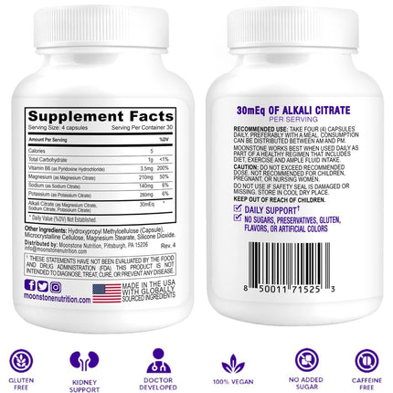 Stone Stopper Capsules – Kidney Stone Prevention, 120 Count (30 Day Supply)
