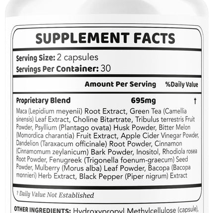 LIVORKA SugarWise Pro Capsules – All-Natural Premium Formula, 300 Capsules (5 Pack)